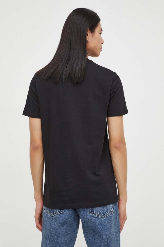 Odzież PS Paul Smith t-shirt bawełniany M2R.010R.MP4438 czarny