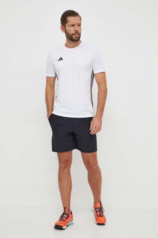 adidas Performance tricou de antrenament Tabela 23 H44526 alb SS24