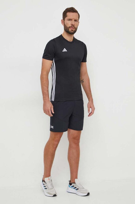 adidas Performance tricou de antrenament Tabela 23 H44529 negru SS24
