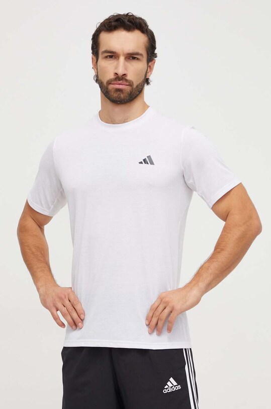 adidas Performance tricou de antrenament TR-ES uni alb IC7423