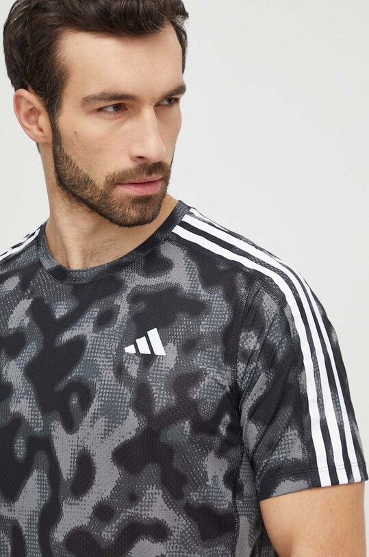 Футболка для бега adidas Performance Own the Run серый IK4979