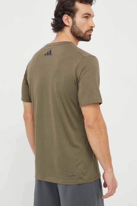 Одяг Тренувальна футболка adidas Performance Training Essentials IM7452 зелений