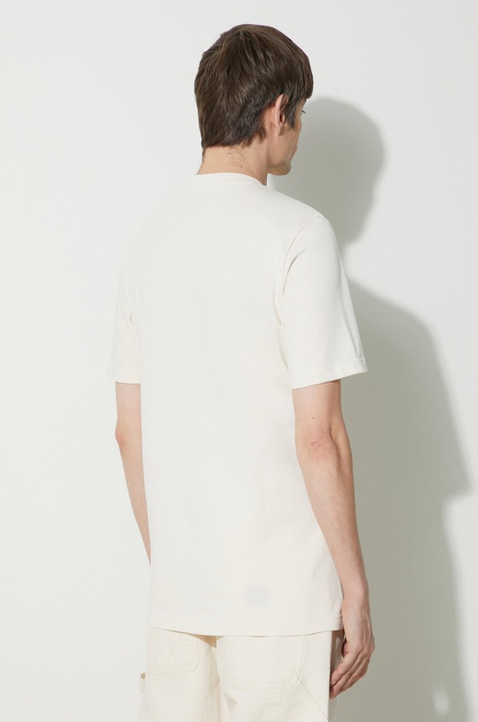 Ρούχα Βαμβακερό μπλουζάκι adidas Shadow Original IM8305 μπεζ