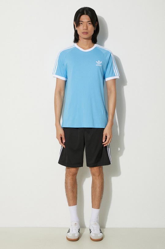 adidas Originals cotton t-shirt IM9392 blue SS24