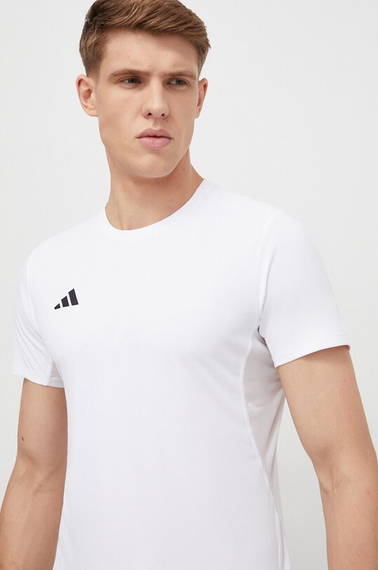 Бігова футболка adidas Performance Adizero slim білий IN1157