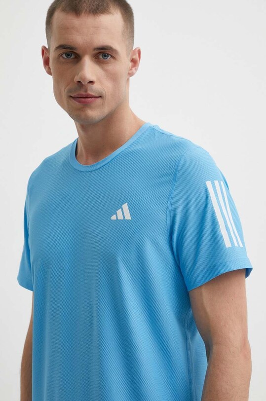 adidas Performance t-shirt do biegania niebieski IN1513