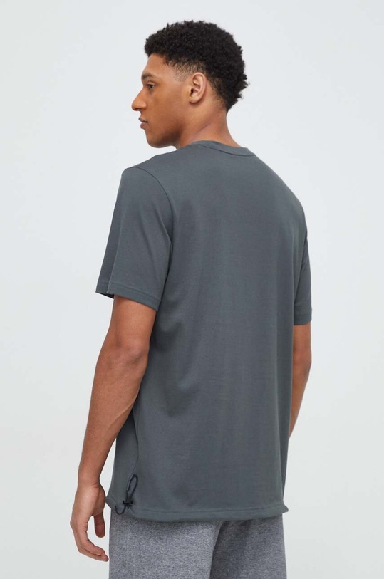 Odzież adidas t-shirt bawełniany IN3709 zielony