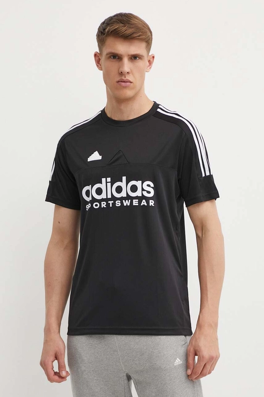 adidas tricou de antrenament Tiro print negru IP3779