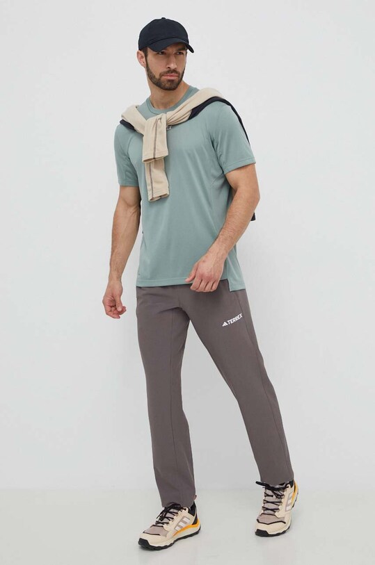 adidas TERREX tricou sport IP4781 verde SS24
