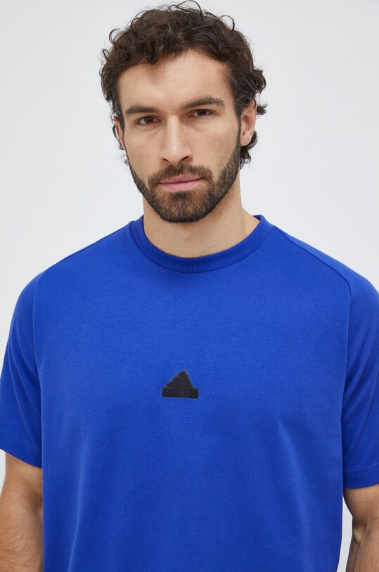 Футболка adidas ZNE relaxed блакитний IR5232