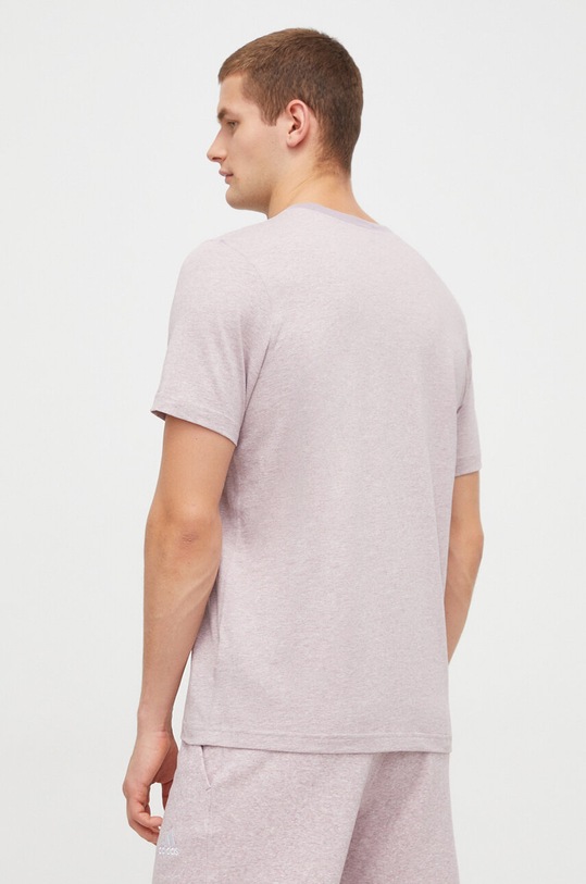 Îmbrăcăminte adidas tricou din bumbac IR5319 violet