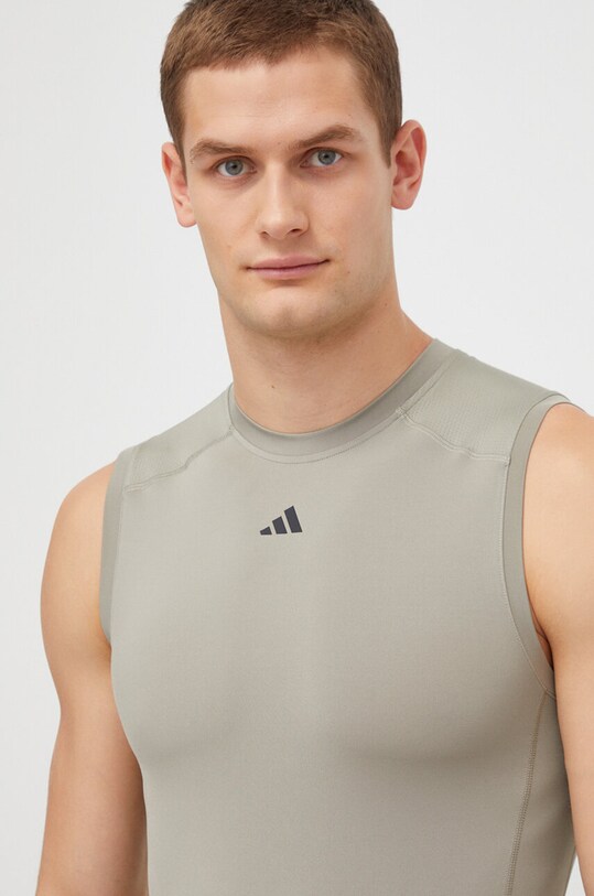 adidas Performance tricou de antrenament verde IR5710