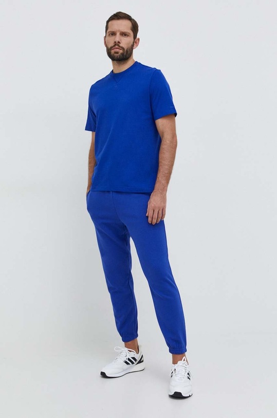 adidas t-shirt in cotone IR9109 blu SS24