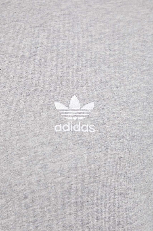 Бавовняна футболка adidas Originals Essential Tee сірий IR9692