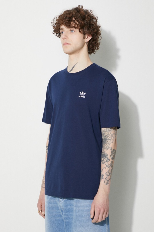 adidas Originals cotton t-shirt Essential Tee navy IR9693