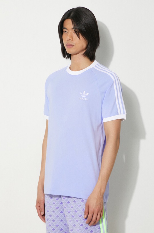 adidas Originals t-shirt in cotone violetto IS0614