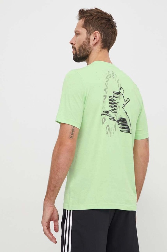 adidas Performance tricou de antrenament Training Essential verde IS0749