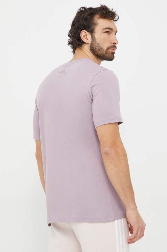 Îmbrăcăminte adidas tricou din bumbac IS1313 violet