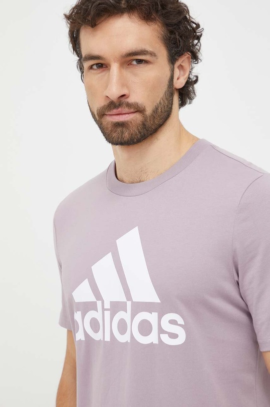 adidas tricou din bumbac violet IS1313