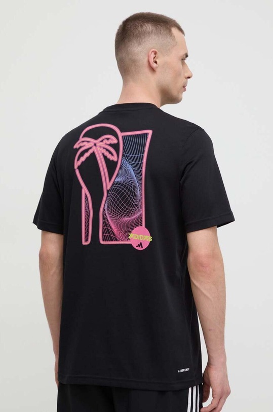 Ruházat adidas Performance edzős póló IS2396 fekete
