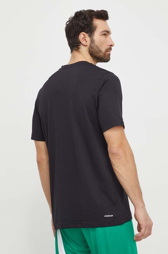 adidas Performance t-shirt IS2419 czarny SS24