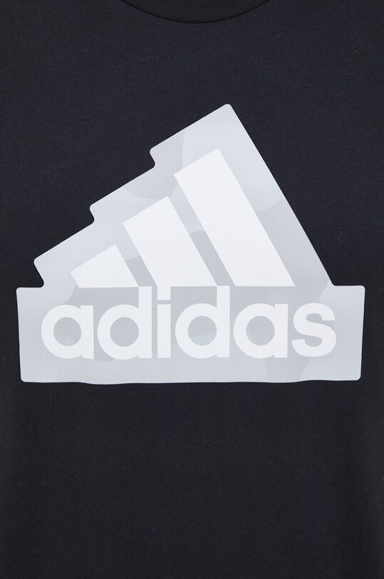 adidas tricou din bumbac IS2855 negru