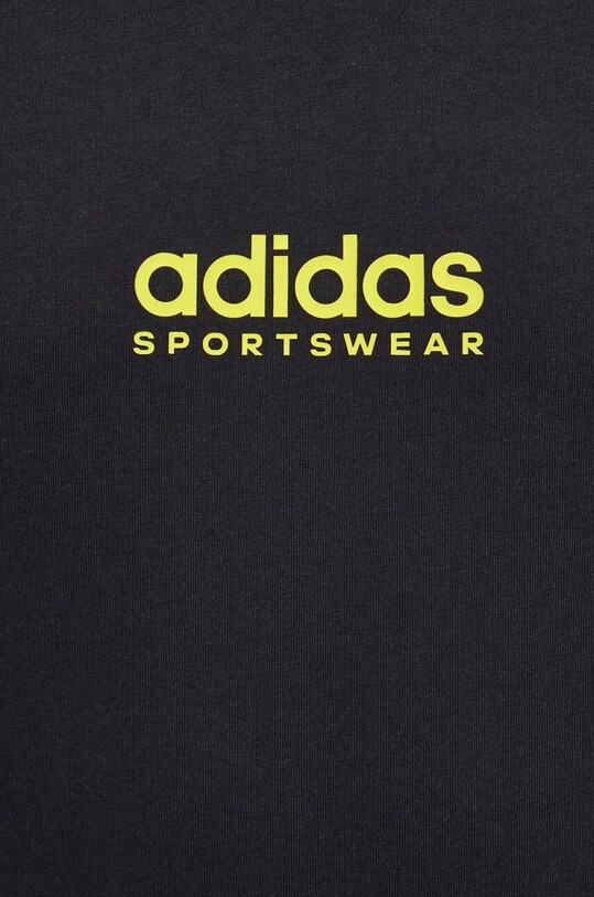 Хлопковая футболка adidas TIRO чёрный IS2876