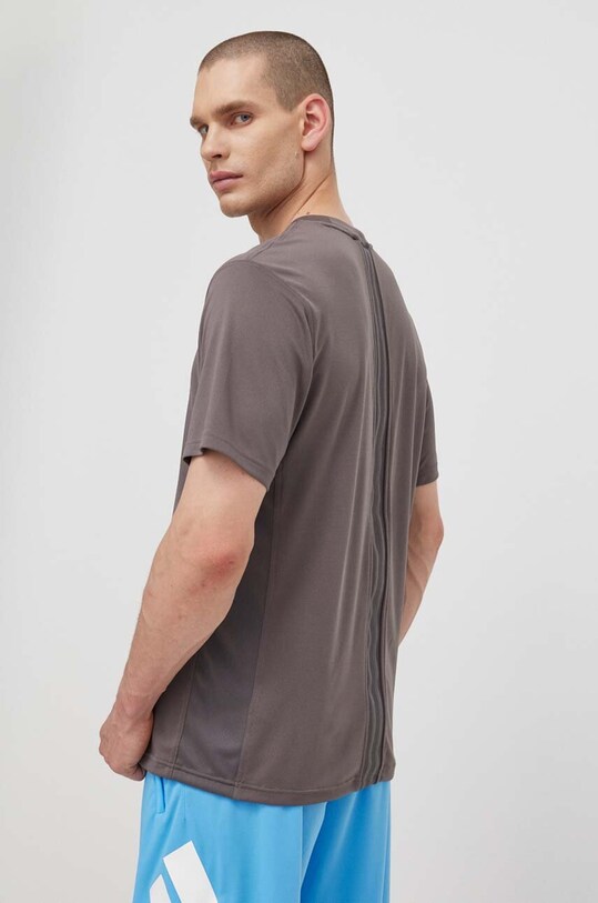 Îmbrăcăminte adidas Performance tricou de antrenament HIIT 3S IS3720 gri
