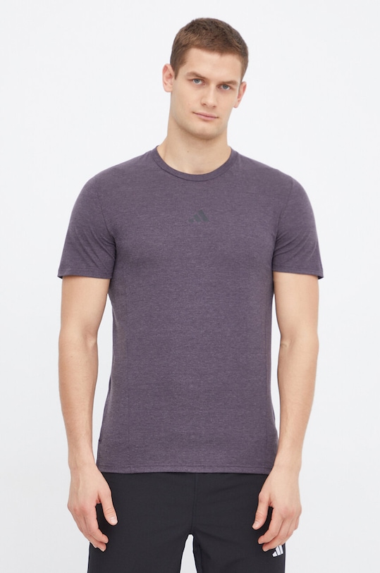 Футболка для тренинга adidas Performance regular фиолетовой IS3810