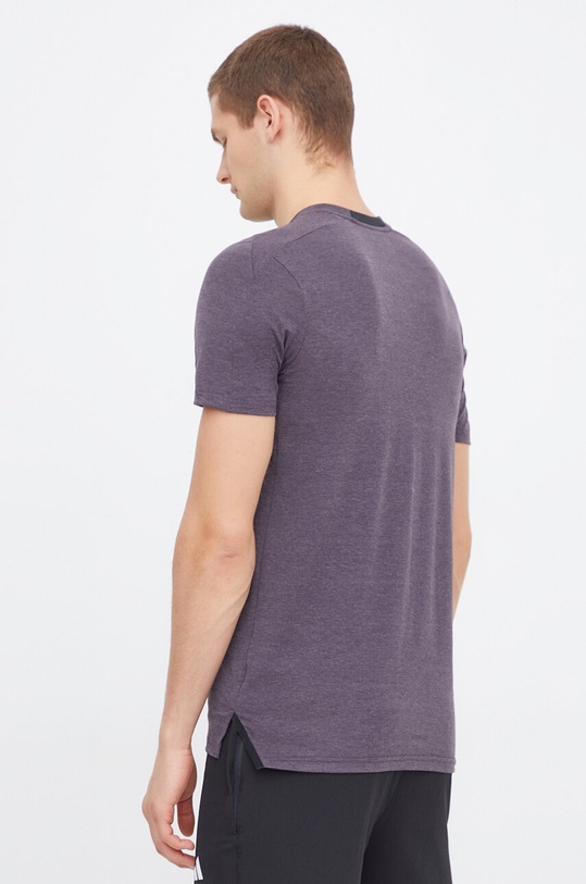 Одежда Футболка для тренинга adidas Performance IS3810 фиолетовой