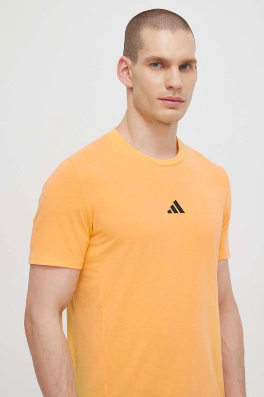 Majica kratkih rukava za trening adidas Performance D4T zlatna IS3818