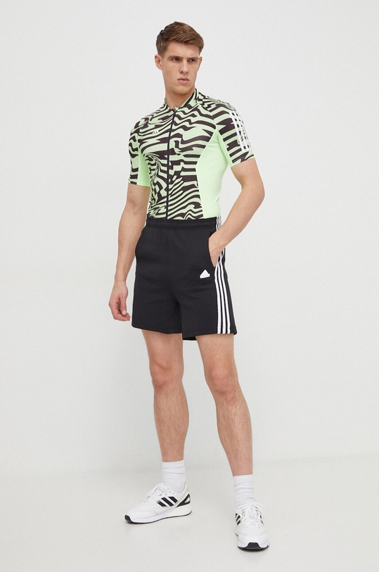 Cyklistické tričko adidas Performance IT3419 zelená SS24