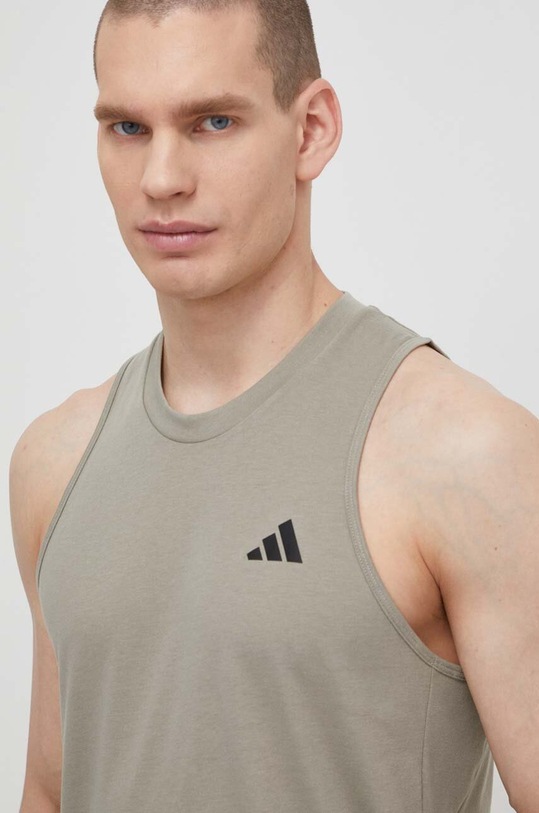 adidas Performance t-shirt treningowy Training Essentials zielony IT5426