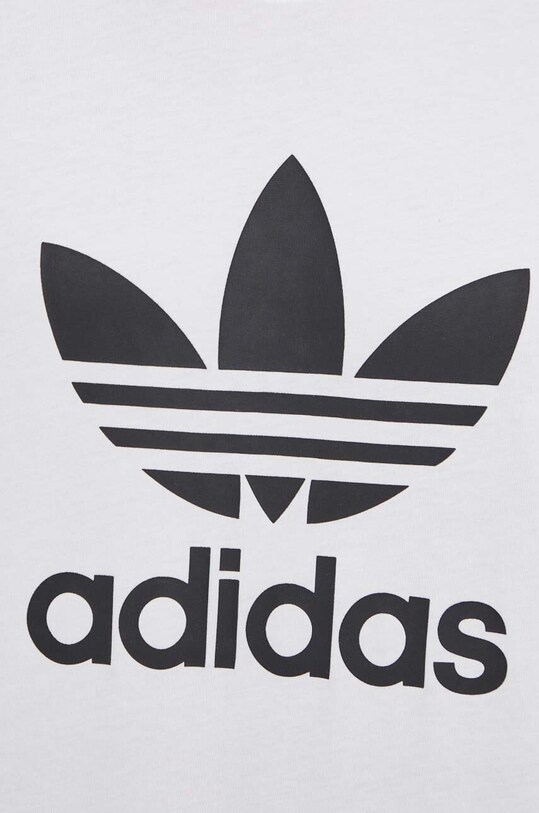 Хлопковая футболка adidas Originals Trefoil IV5353 белый
