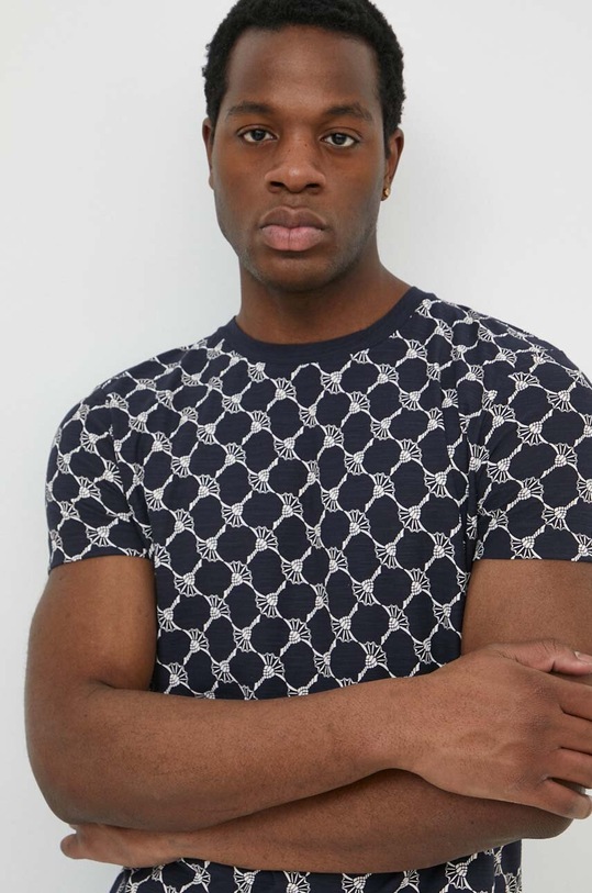 Joop! t-shirt bawełniany Tyron granatowy 30041255