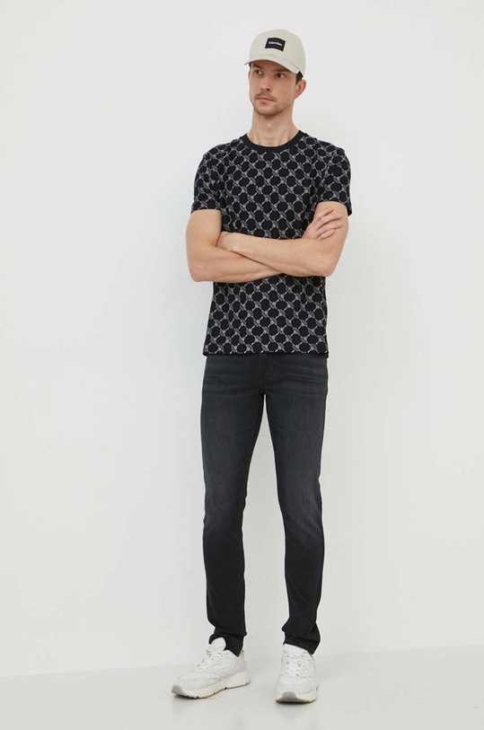 Joop! t-shirt bawełniany Tyron 30041255 czarny SS24