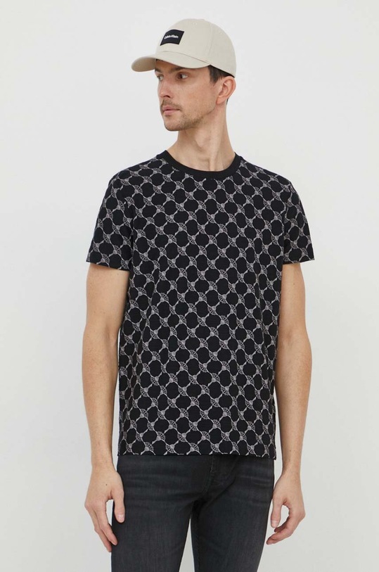 Joop! t-shirt bawełniany Tyron czarny 30041255