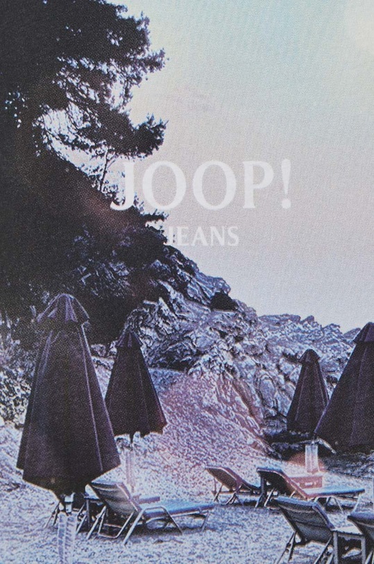 Βαμβακερό μπλουζάκι Joop! 30042425 λευκό