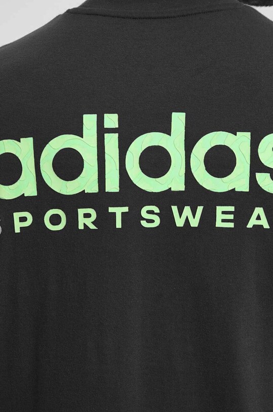 Памучна тениска adidas IX4452