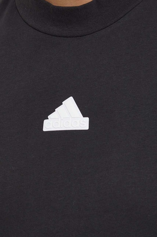 adidas t-shirt bawełniany IX5196 czarny