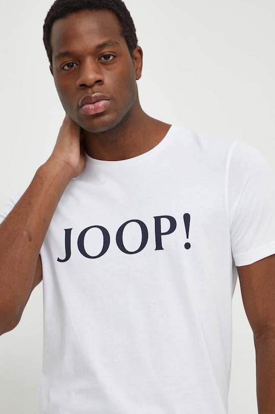 Joop! t-shirt bawełniany Alerio 30042431 biały SS24