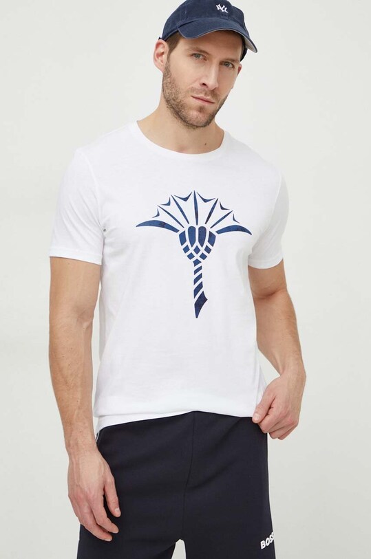 Joop! tricou din bumbac Alerio alb 30042432