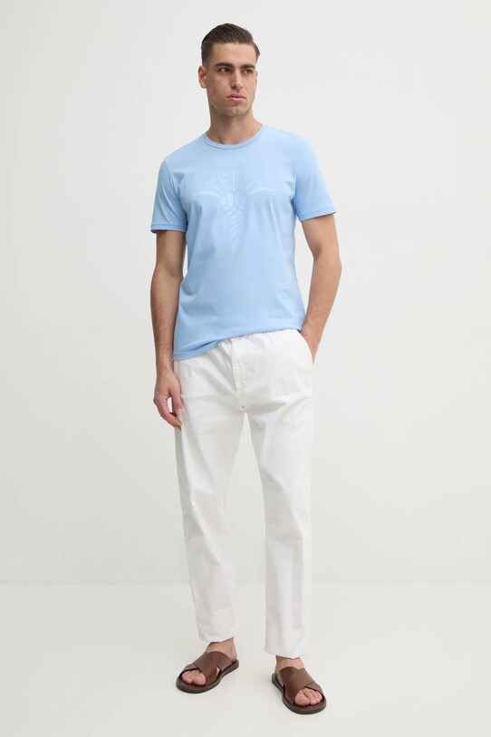 Joop! tricou din bumbac Alerio 30042432 albastru SS25