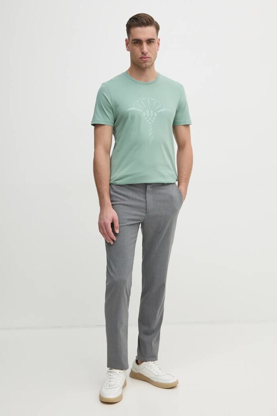 Joop! tricou din bumbac Alerio 30042432 verde SS25