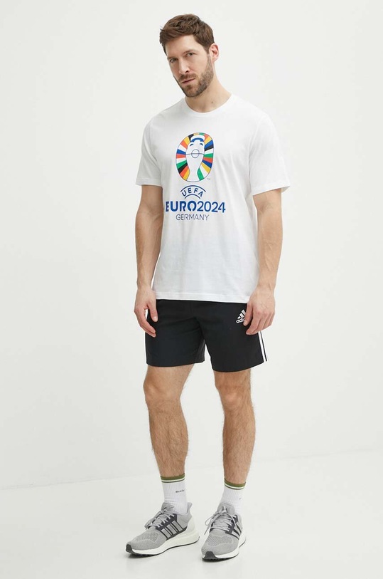 Tričko adidas Performance Euro 2024 IT9290 béžová SS24