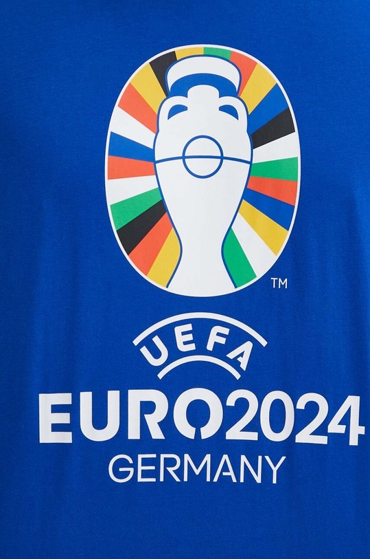 Tričko adidas Performance Euro 2024 IT9293 modrá