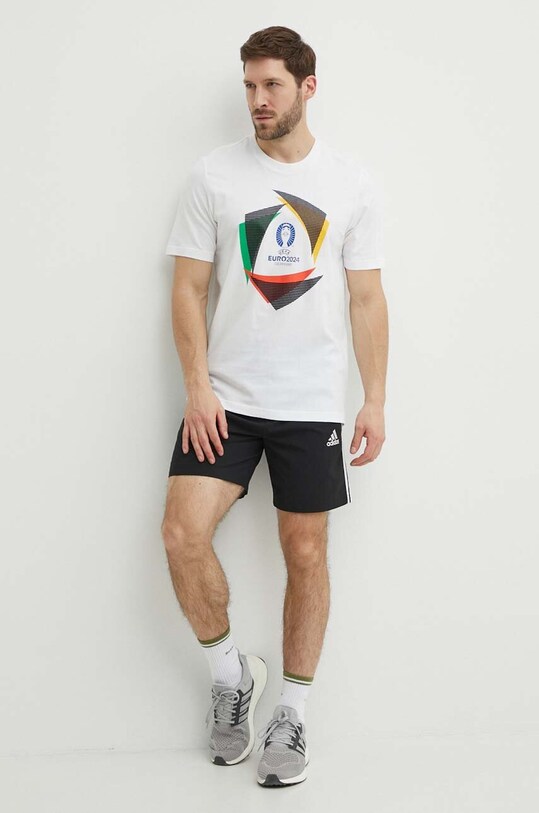 adidas Performance t-shirt Euro 2024 IT9302 beige SS24