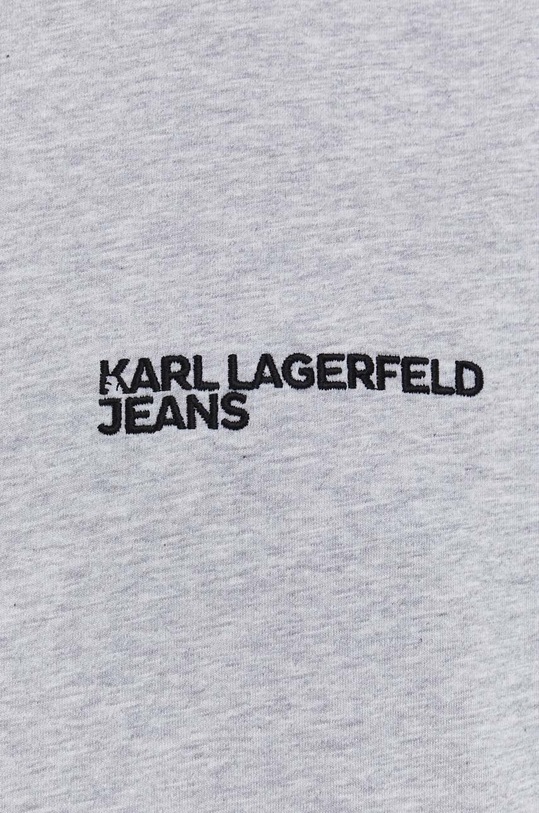 Karl Lagerfeld Jeans tricou din bumbac 240D1700 gri