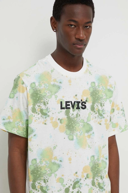 Levi's t-shirt bawełniany biały 16143