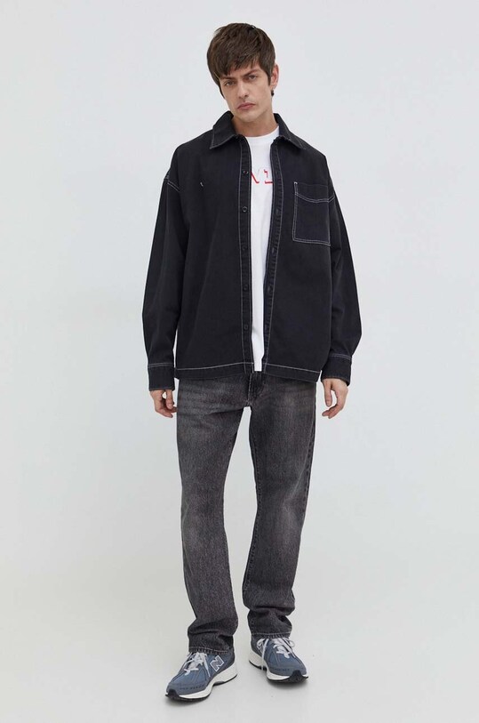 Levi's tricou din bumbac 16143 alb SS25